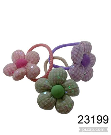 Imagen de GOMA DE PELO FLOR DE LANA 2.25